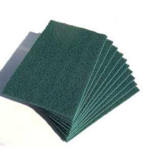 Eponge abrasives 4 types (lot de 5) Verte