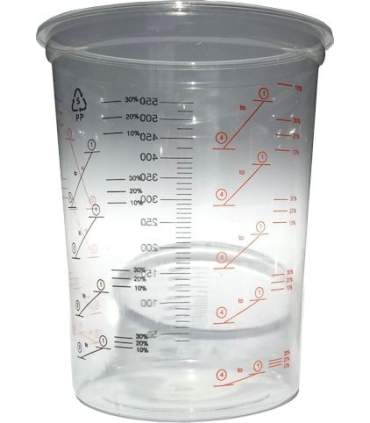 Pot voor mengeling 600ml