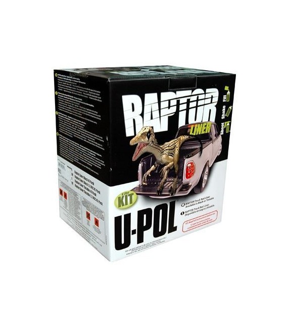 RAPTOR Kit 4 Liter - Laag polyurethaan met hoge weerstand voor containers