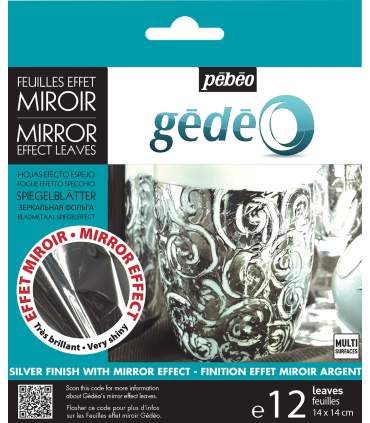 Bladgoud voor het vergulden - spiegeleffect