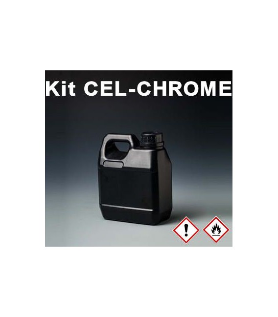 BLANKE LAK Cel-Chrome VOOR CHROOM