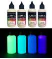 Serie Glow – 4 acryl-PU fosforescerende verven voor airbrush