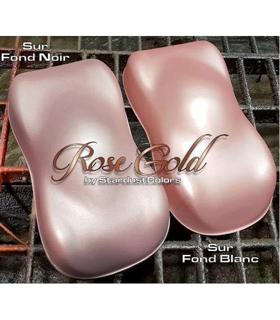 Rose goud metallic verf