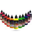 Serie Fluorescent – 11 Acryl-PU verven voor airbrush