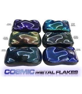 Transparante Cosmic Flakes - 5 kleuren