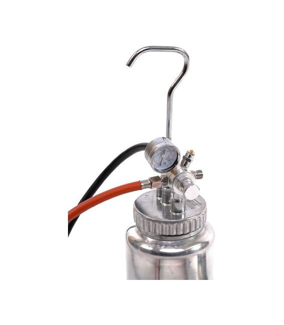 Spuitpistool en complete drukpot