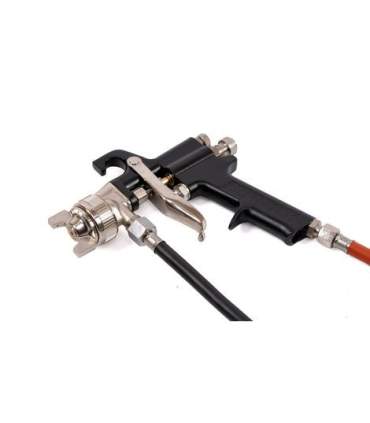 Spuitpistool en complete drukpot