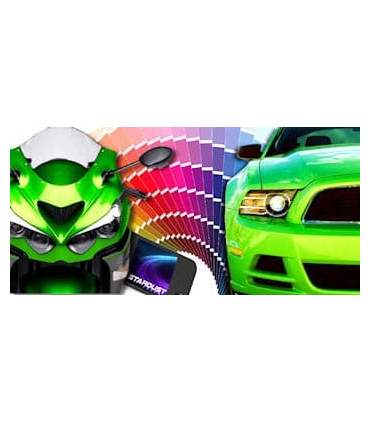 Metallic epoxy velgverf