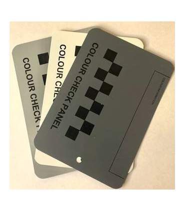 Metalen panelen voor het vervaardigen van verfmonsters (100 stuks)