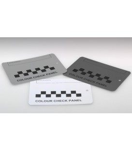 Metalen panelen voor het vervaardigen van verfmonsters (100 stuks)