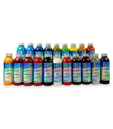 Semitranparante airbrush verven