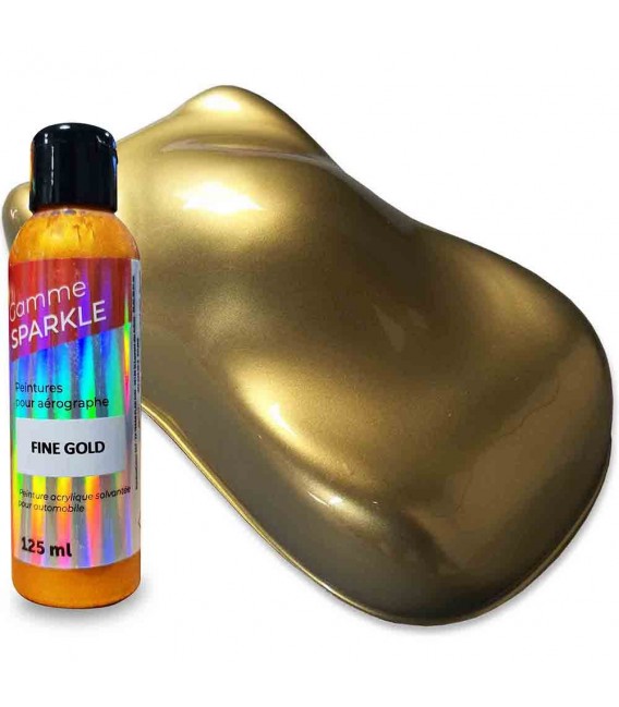Peinture aérographe SPARKLE BRIGHT ALUMINIUM 125ml