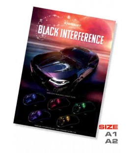More about Black interference poster