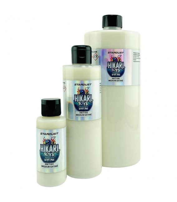 Medium transparent PVC vinyl 60ml - 250 ml - 1L