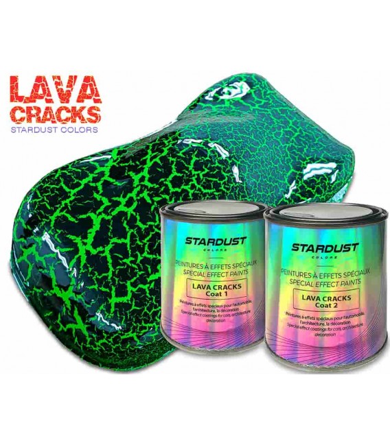 LAVA CRACKS crackled effect verf