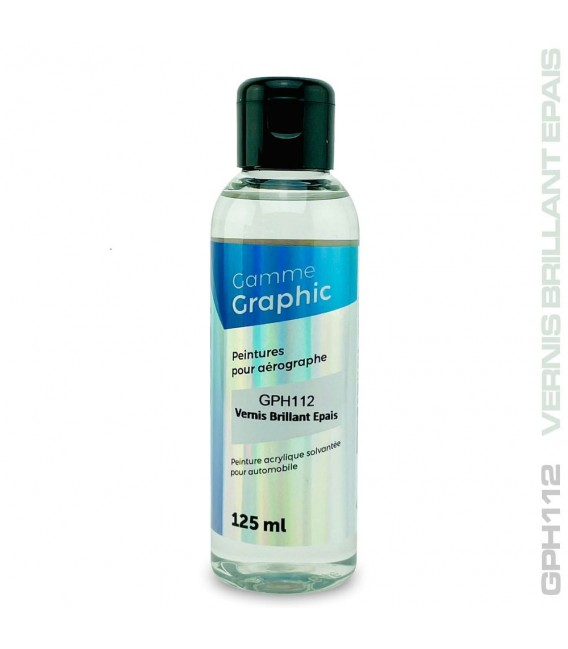 vernis voor solvent airbrush 1C GRAPHIC – 3 soorten
