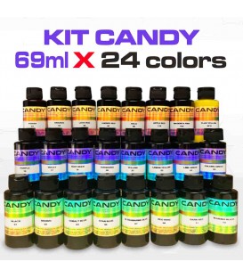 More about Set van 24 Geconcentreerde kleurstoffen Candy in 69ml