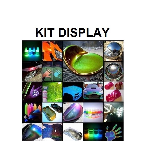 Kit Display - 32 échantillons de peintures