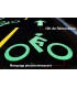 Fosforescerende verf voor wegen en fietspaden