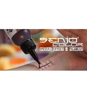 Bodypainting, kunstbloed Zombiebloed