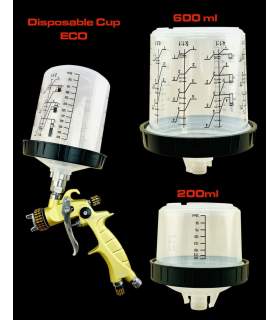 More about Set van 50 wegwerpbekers voor spuitpistolen in 200ml of 600ml