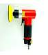 Mini pneumatische polijstmachine 75 mm met plaat en schuimrubbers