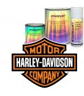 Harley Davidson motorlakken - Motor op kleurcode in basislak 1C