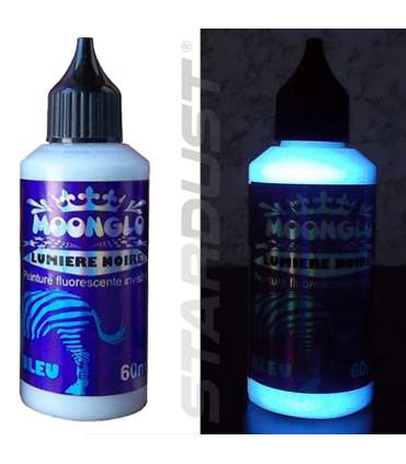Peinture Blacklight 60 ml BLEU