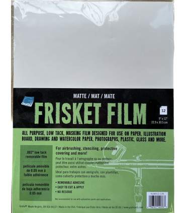 Maskerende folie -FRISKET FILM