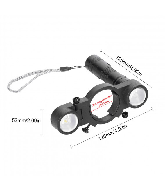 PHOTON LED-lamp voor verfspuitpistool – Aanpasbaar aan alle spuitpistolen