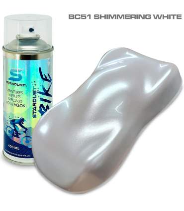 gemetalliseerde verf voor fiets in aerosol – 32 tinten Stardust Bike