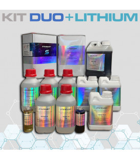 Concentraten voor Verzilvering – Complete kit 36m² Nieuwe formule Duo+ Lithium