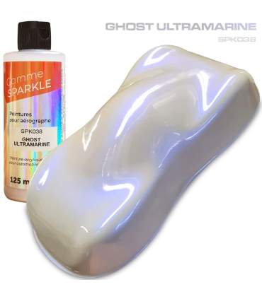 Verven voor airbrush interferenties GHOST – 9 kleuren solventgedragen assortiment SPARKLE