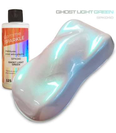 Verven voor airbrush interferenties GHOST – 9 kleuren solventgedragen assortiment SPARKLE