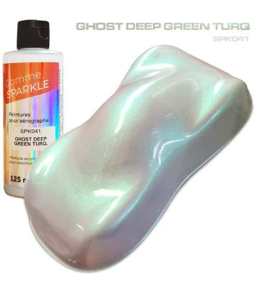 Verven voor airbrush interferenties GHOST – 9 kleuren solventgedragen assortiment SPARKLE