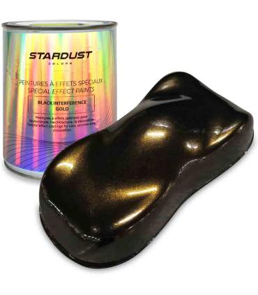 Volledige kit verf voor auto met Black Interferentie effect