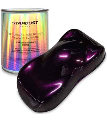 Volledige kit verf voor auto met Black Interferentie effect
