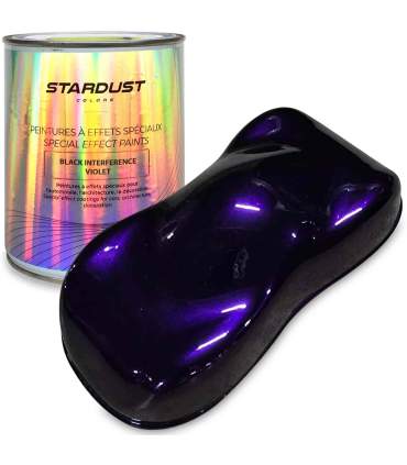 Volledige kit verf voor auto met Black Interferentie effect