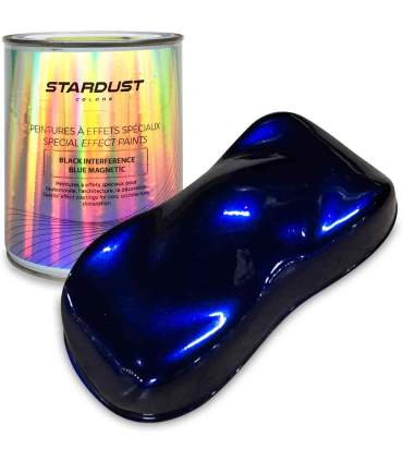 Volledige kit verf voor auto met Black Interferentie effect