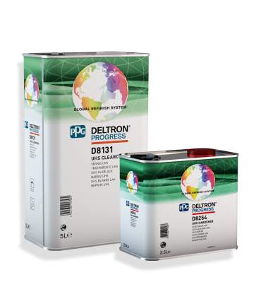 UHS-lak D8131 PPG – kit van 5 liter + 2,5L UHS verharder D8254