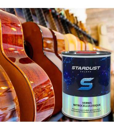 Vernis voor gitaren polyurethaan 2K, nitrocellulose, acryl