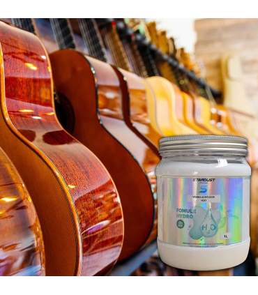 Vernis voor gitaren polyurethaan 2K, nitrocellulose, acryl