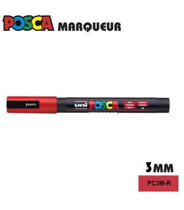 POSCA lakmarker – fijne punt 1,2 mm in 4 kleuren