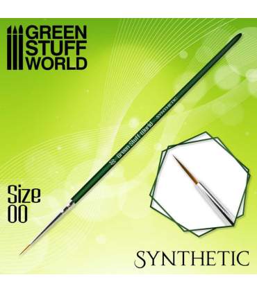 Synthetische kwast voor modelleren, schilderen en 3D-printen GREEN SERIES-assortiment