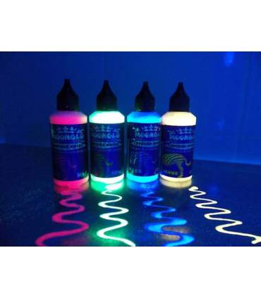 Peinture Blacklight 60 ml BLEU