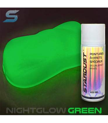 Peinture phosphorescente VERTE en Aerosol 280ml