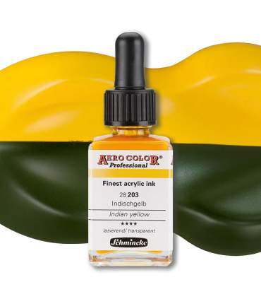 de 36 standaardkleuren Aero Color van Schmincke 28ml