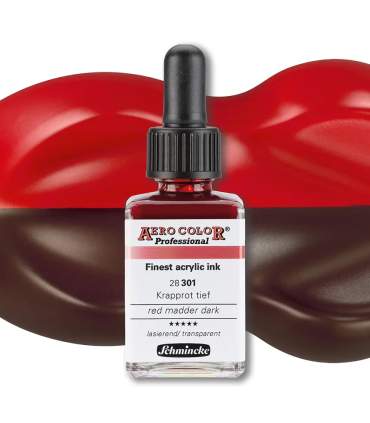 de 36 standaardkleuren Aero Color van Schmincke 28ml