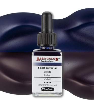 de 36 standaardkleuren Aero Color van Schmincke 28ml