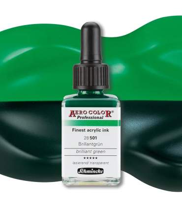 de 36 standaardkleuren Aero Color van Schmincke 28ml